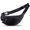 Black with Red Logo, variant on Zol Classic Sport and Travel Fashion Fanny Pack Men Women Waist Bag 3 Pockets