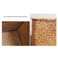 thumbnail image 4 of Straw Storage Box Lidded Storage Box Underwear Storage Box Jewelry Box Storage Basket, 4 of 5