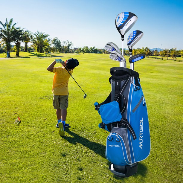 QueenDream Kids Golf Clubs Set Right Handed 810 Years Junior Golf