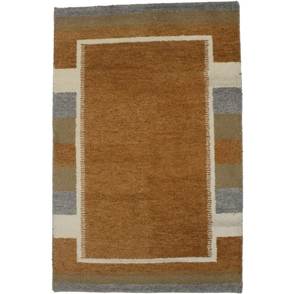 Rust Indo 4X6 Oriental Area Rug Carpet