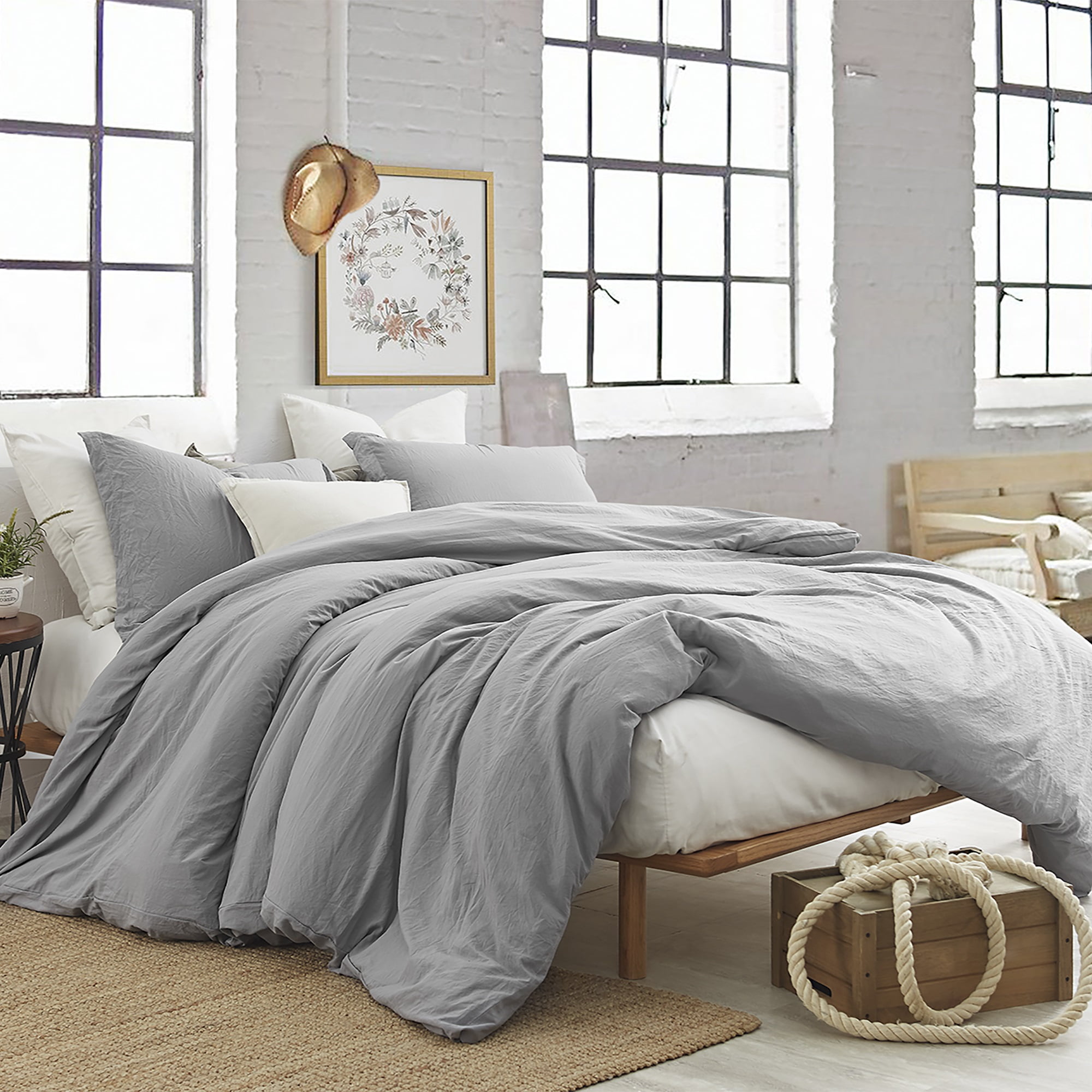 Natural Loft Comforter Alloy TwinXL
