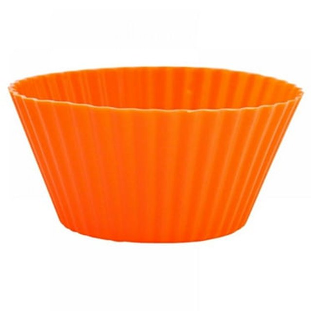 Moules de Cuisson de Moins de 10 Bobasndm en Silicone pour Cupcakes, Tasses de Cuisson Réutilisables en Silicone, Tasses Rondes en Silicone de Qualité Alimentaire 24 Pcs