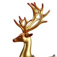 thumbnail image 3 of Statues for Home Decoration Figurines Sculptures Modern Deer Decorations Table Living Room Resin 2pcs Shelf Accents Bookshelf Fireplace Items , en 2Pcs C, 3 of 8