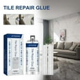 thumbnail image 6 of Cadorn Tile Repair Agent, 3 - Pack Ceramic Tile Crack & Chip Filler, Porcelain Floor & Wall Hole/Stain Restorer, 6 of 9