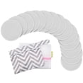 thumbnail image 1 of Almohadillas de Lactancia Reutilizables KeaBabies Paquete de 14 Unidades de Bambú 4 Capas 12 cm, 1 of 9
