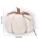 thumbnail image 3 of Decoraciones de calabaza hechas a mano, blanco, 3 of 7