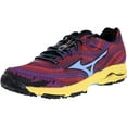 thumbnail image 1 of Mizuno Women's Wave Kazan Chinese Red/Alaskan Blue/Purple Passion Ankle-High Fabric Cross Trainer Shoe - 7M, 1 of 3
