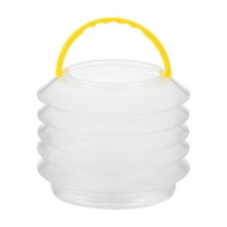 Uxcell 4.3" x 4.5" Brush Basin, Brushes Cleaning Buckets, Transparent