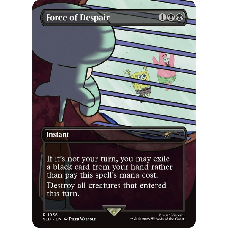 マジック：ザ・ギャザリング Secret Lair x SpongeBob foil Magic Secret Lair x SpongeBob SquarePants: Internet