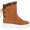 Cognac, variant on JOURNEE COLLECTION Womens Gray Lace Up Back Studded Cushioned Kaskae Round Toe Platform Snow Boots 8.5