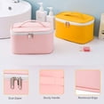 thumbnail image 3 of Portable Makeup Bag Cosmetic Bags Small Cosmetics Make up Bag for Women Zipper Pouch Organizer Waterproof Cute, 3 of 6