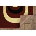 thumbnail image 3 of Capri 4 x 7 Rug, Brown and White, 3 of 5