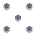 thumbnail image 3 of Cateissary Jabonera de silicona ligera con forma de flor, de almacenamiento portátil sin perforaciones, bandeja de jabones a prueba de herrumbre, Type2 NO2, 3 of 6