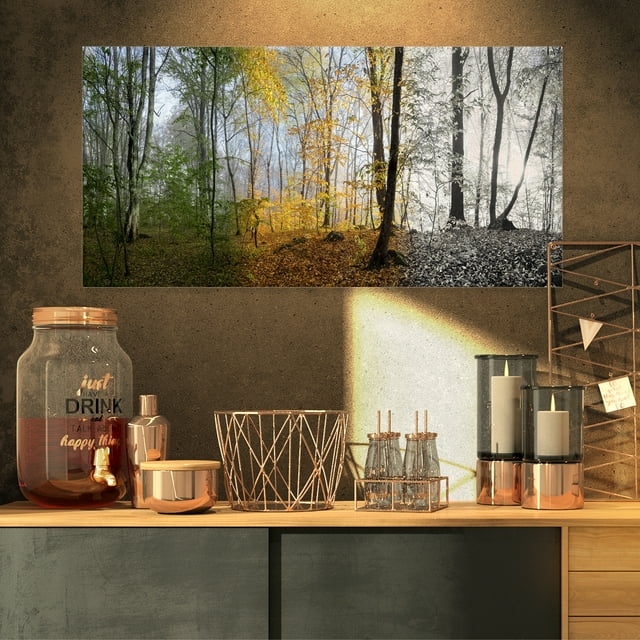 Forest in Early Morning - Landscape Photography Canvas Print