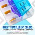 thumbnail image 2 of MEDca Weekly Pill Organizer, Twice-a-Day, 2 Pill Organizer Extra Large, 2 of 9