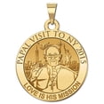 thumbnail image 2 of Picturesongold.Com Pope Francis Papal NY Visit 2015 - "Love is His Mission" Embossed Medal Necklace Pendants 3/4 inch Sterling Silver, 2 of 3