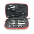 thumbnail image 1 of facefd Portable Tweezers Tools Set Double Head Screwdriver for Household Jewelry, 1 of 8