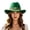 1-Green652, variant on XIAOCHA Women's Rhinestone Embellished Wool Cowboy Hat Cattleman Rodeo Wide Brim Western Hat,Green