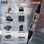 Gearlux 100-Foot DMX Cable - 4 Pack