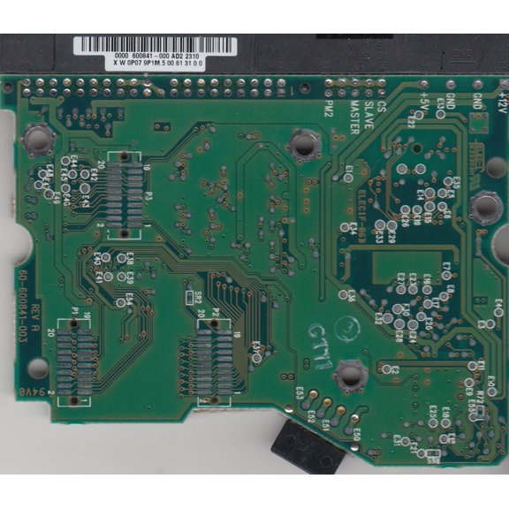 WD153BA-00AGA0, 0000 600841-000 AD2, WD IDE 3.5 PCB