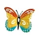thumbnail image 5 of Escultura decorativa de pared con forma de mariposa de hierro Amarillo, 5 of 9