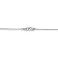 thumbnail image 4 of Leslie's Real 14kt White Gold 1.0 mm Diamond Cut Cable Chain; 16 inch; Lobster Clasp; for Adults and Teens; for Women and Men, 4 of 5
