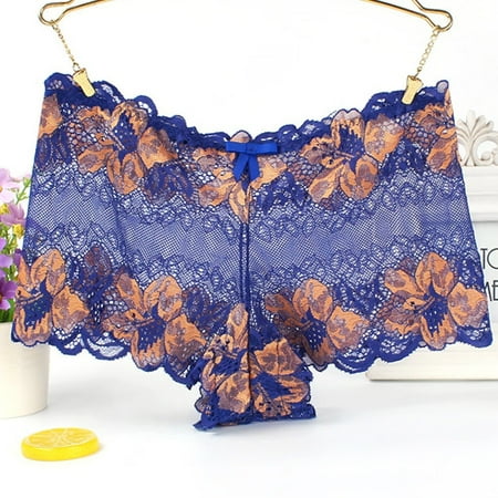 

Ykohkofe New Fashion Sexy Lingerie Lace Brief Underpant Sleepwear Underwear M-4XL