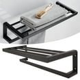 thumbnail image 4 of Towel Rack, Bath Shelves Double Bar Wall Mount  For Kitchen, 4 of 7