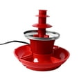 thumbnail image 1 of Fontaine de Chocolat, Machine à Fontaine de Chocolat à Excellente Rétention de Chaleur à Trois Couches pour Noël, 1 of 8