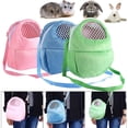 thumbnail image 6 of Breathable Parrot Bed Cage Small Kangaroo Hedgehog Outdoor Sleeping Nest Pet Carrier Hamster Backpack Hanging House PINK L, 6 of 8