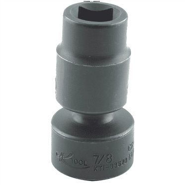 K-Tool 33528 7/8x1/2" Drive 6pt Fractional SAE Standard Impact Flex Socket