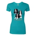 thumbnail image 2 of If It's Not a Cavalier King Charles Spaniel It's Just a Dog Gift | Womens Dog Lover Slim Fit Junior Tee, Tahiti Blue, Small, 2 of 3
