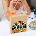 thumbnail image 3 of Yayeee Napkin Holder for Table Kitchen Paper Tissue Organization, Black Clover Pattern, 3 of 8