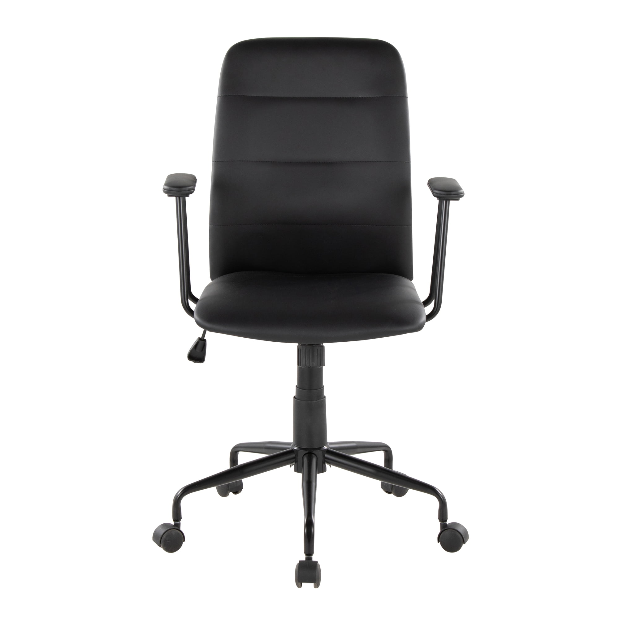 office chair in black faux product