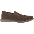 thumbnail image 6 of Nunn Bush Mens Otto Moccasin Toe Slip on Leather Loafer with Lightweight Sole 8 Mocha, 6 of 8