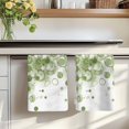 thumbnail image 7 of Sage Green Gradient Kitchen Towels Set of 3, Abstract Polka Dots Vintage Modern Art Absorbent Dish Towels for Kitchen, Microfiber Hand Towel, Quick Drying Tea Towel for Cleaning Decorative Dishcloths, 7 of 7