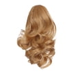 thumbnail image 1 of Vogacara Peluca de fibra de alta temperatura portátil con estilo de moda sintético Artificial disfraz Cosplay cola de caballo postizo pelo falso Cuidado del cabello Tipo 2 Vogacara CE014825-02, 1 of 6
