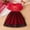 Red#4, variant on Girls' Floral Mesh Tie-Front Dress with Flying Sleeves Short Sleeve Round Neck Summer Clothes,Lightweight Breathable Casual and Beach Sundress for Kids(Red#4,4-5 Years)