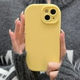 thumbnail image 6 of Solid Color Metal Button Simple Classic Soft Silicone Case Compatible with iPhone Case (iPhone 13,Rose), 6 of 9