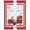 Red White, variant on Semi Sheer Window Curtains 54 Inches Long, Red Valentine's Day Rod Pocket Silky Chiffon Curtain Treatment Drapes for Kitchen, Living Room, Love Heart Truck Romantic Abstract Art 52"x54", 2 Panels
