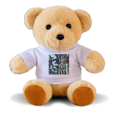thumbnail image 1 of gothic building  de paris Bear Toy Animal Plush Toy Hoodie Doll, 1 of 3
