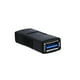 thumbnail image 2 of 3x Conector USB Adaptador a / Cable de Extensión USB 3.0 Acopdor Conector SuperSpeed ​​Convertidor Negro Baoblaze USB hembra a acoplador hembra, 2 of 6