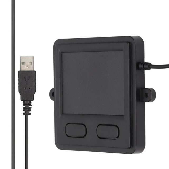 Pavé Tactile USB Filaire, Pavé Tactile Portable à 2 Boutons, Pavé Tactile Compact Intégré pour Ordinateur, Pavé Tactile de Remplacement 600DPI pour Bureau et Ordinateur Portable