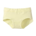 thumbnail image 3 of oelaio Girls Soft Panties Toddler Girls Cotton Underwear Comfortable Breathable Briefs Yellow 1-3 Years, 3 of 7