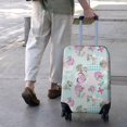 thumbnail image 3 of Pioneer Flower Floral Print Pattern Luggage Cover Fashion Suitcase Cover Baggage Covers Fit 25-28 Inch Luggage (Go Travel), 3 of 5