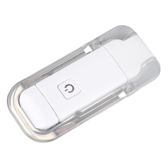 Lampe de Lecture à Clipser, Pliable, 3 Couleurs de Lumière, Protection des Yeux, Lampe de Lecture Rechargeable par USB
