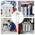 thumbnail image 5 of Uxcell Water Filter Housing 10" Whole House Filtration System 1/2 Inch Inlet/Outlet Port for Kitchen Clear, 5 of 5