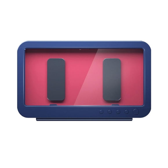 Soporte para teléfono de ducha Matsuzay impermeable montado en la pared Negro