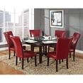 thumbnail image 3 of Steve Silver Company Avenue Clear Tempered Glass 40" Round Lazy Susan, 3 of 4