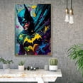 thumbnail image 2 of Batman Diamond Painting Kits, Diamond Art Kits for Kids, 5D Diamond Painting, Diamond Painting Picture for Home Decoration 12x16 inch, 2 of 5